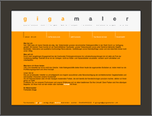 Tablet Screenshot of gigamaler.ch